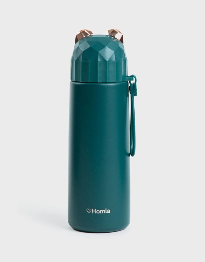 Thermos "GATTO Bear Green", 380 ml