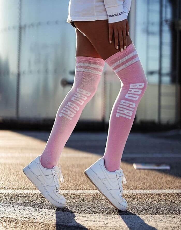 Women's socks "Bad Girls Pink"
