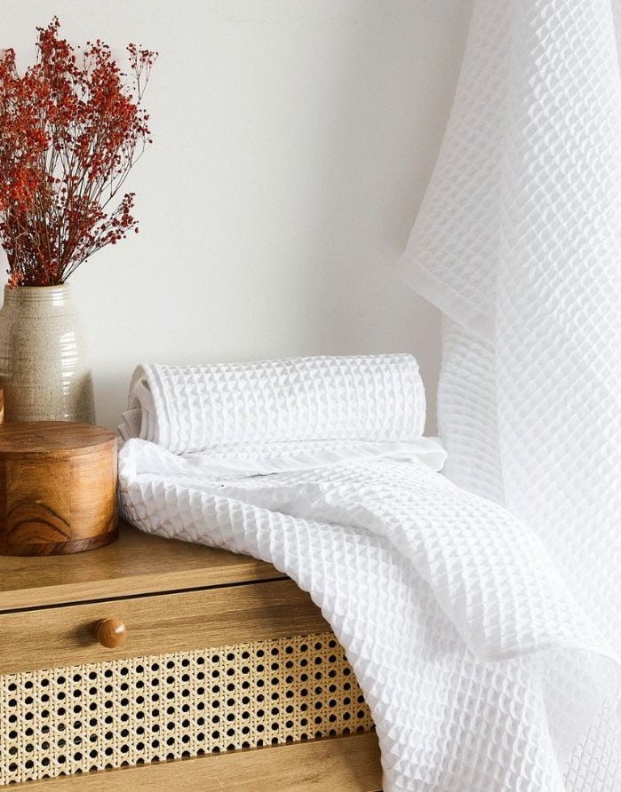 Cotton Towel ''Vafell White''