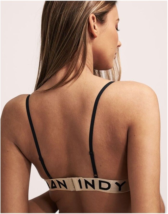 Bra Bralette "Thin Mesh Leopard"