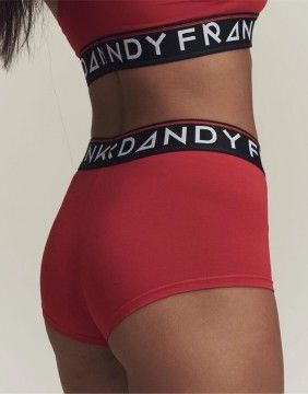 Women's Panties Short "St. Paul Bamboo Red"