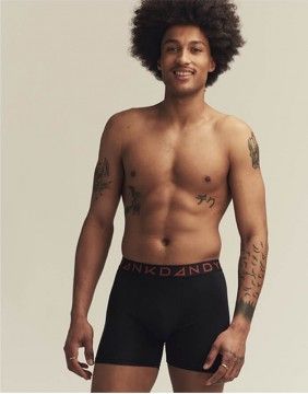 Men's Panties "Solid Boxer Black"
