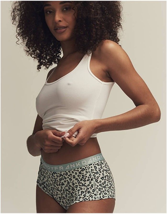 Sieviešu biksītes Short "Emerald Animal Print"