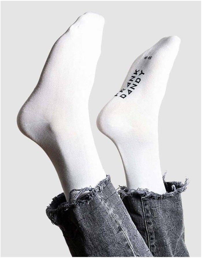 Unisex zeķes "Bamboo Solid Crew"