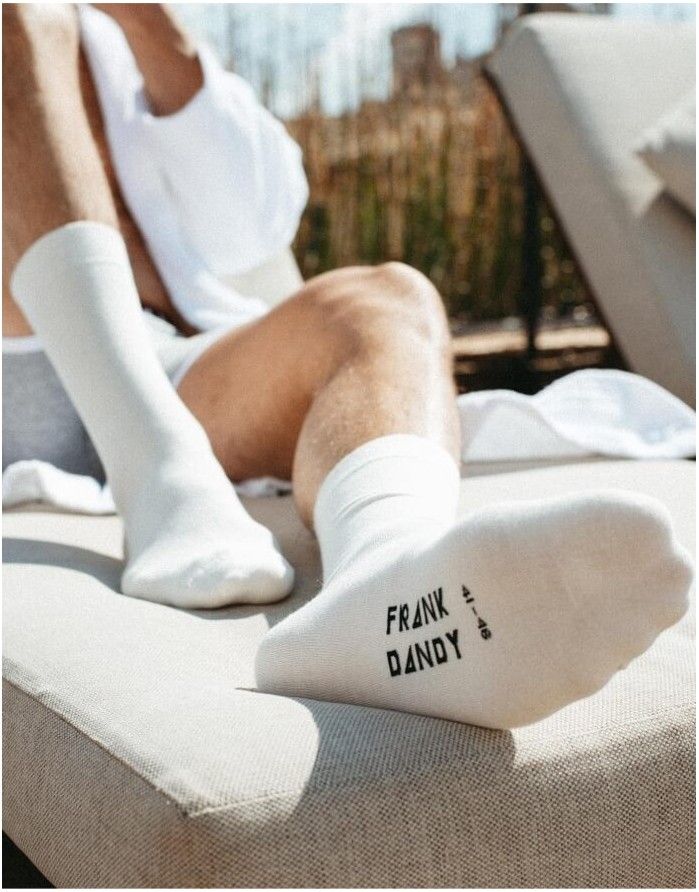 Unisex zeķes "Bamboo Solid Crew"