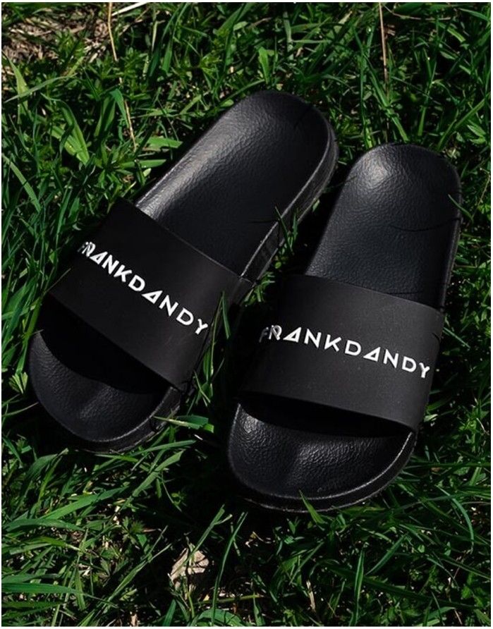 Тапки "Logo Pool Black"