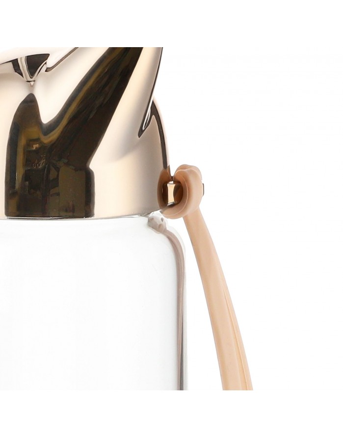 Стеклянная бутылка для напитков "Foxy Pink"