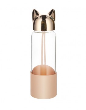 Stikla Dzērienu pudele "Foxy Pink"