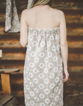 Bath apron "Flower"