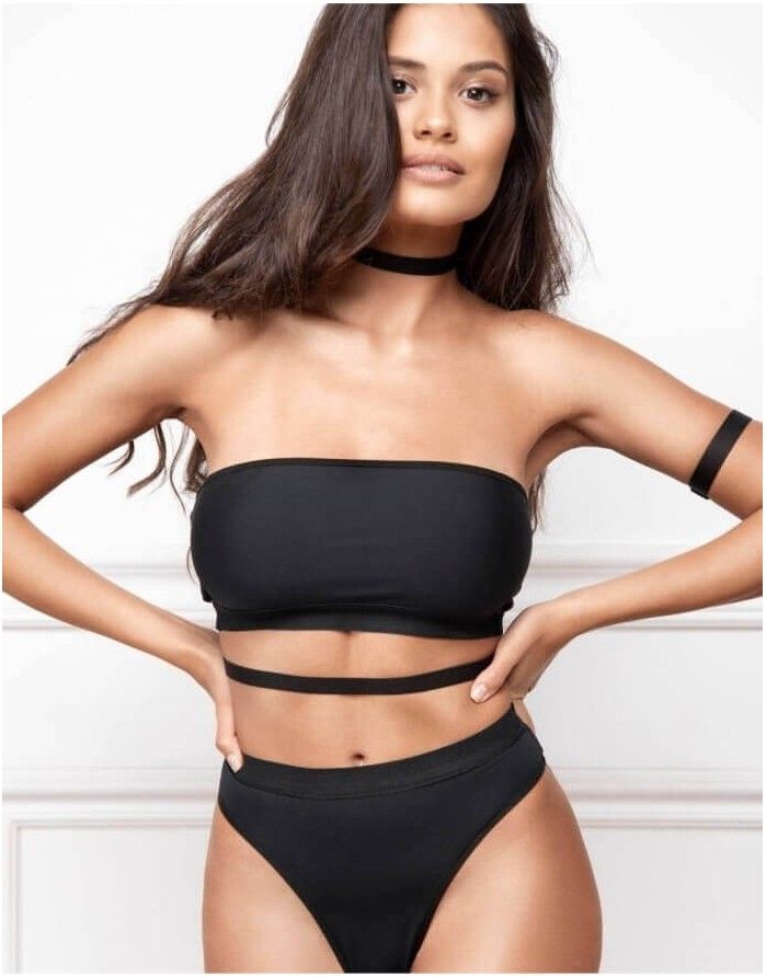 Body Harness "Meggy Black"