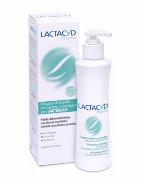 Intīmās higiēnas tīrīšanas līdzeklis "Lactacyd Pharma Antibacterial" 250ml