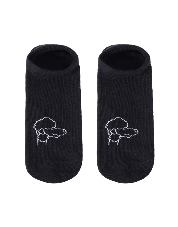 Children's socks "Black Poodle"