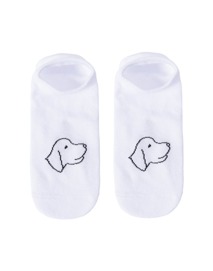 Children's socks "White Beagle"