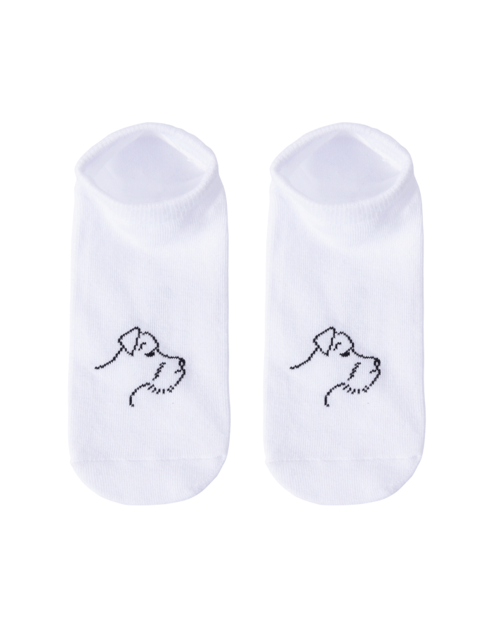 Children's socks "White Schnauzer"