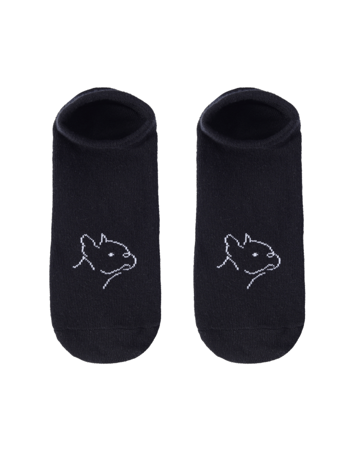 Children's socks "Black Bulldog"