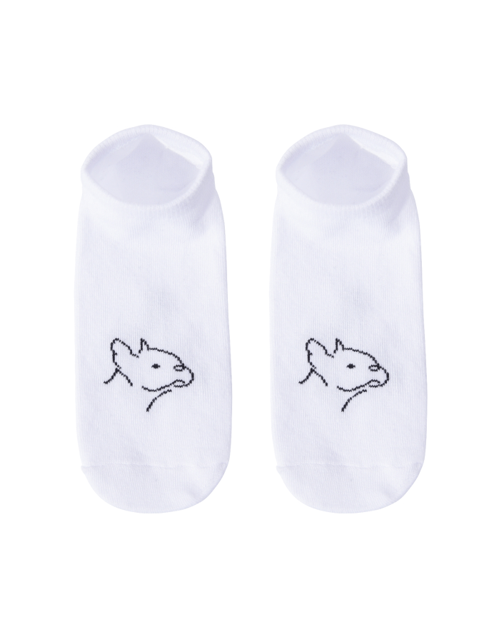 Unisex носки "White Bulldog"