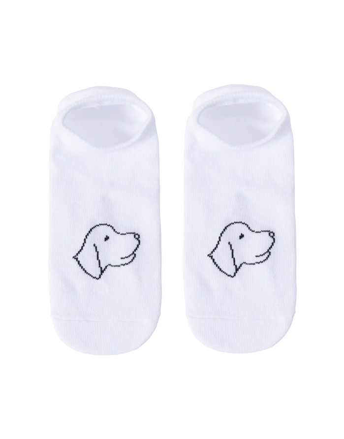 Unisex socks "White Beagle"