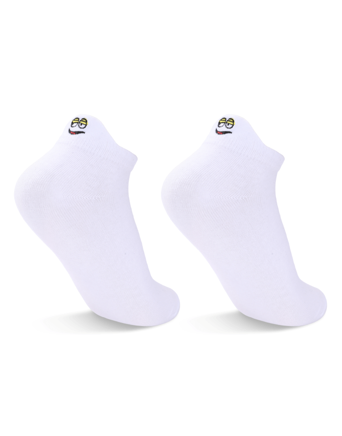 Children's socks "White smile"