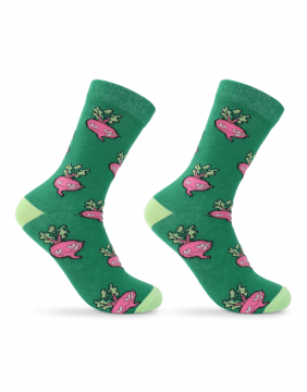 Children's socks "Beetroot"
