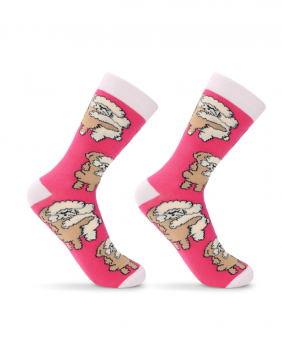 Children's socks "Pink Poodle"