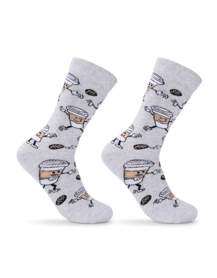 Women's socks "Crazy Latte"