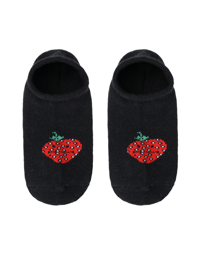 Bērnu zeķes "Black Strawberries"