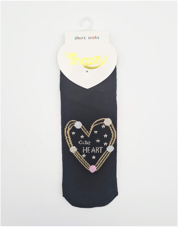 Children's socks "Gold Heart"