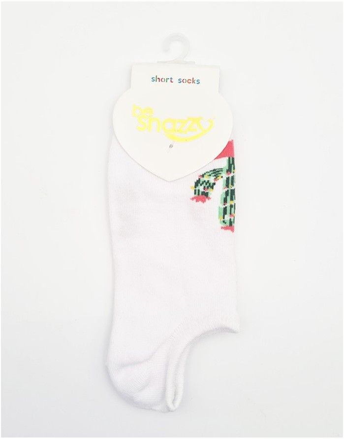Children's socks "White Cactus"