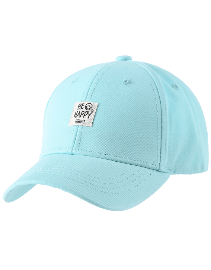 Children's hat with a beak "Be Happy"