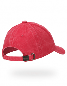Children's hat with a beak "Red Jeans"