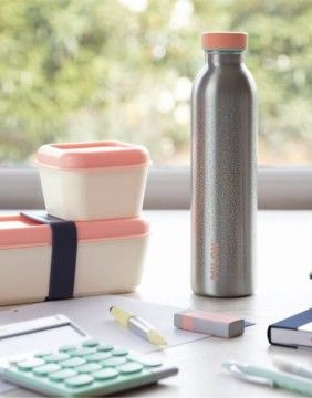 Thermos bottle 1918 Silver Pink 591 ml