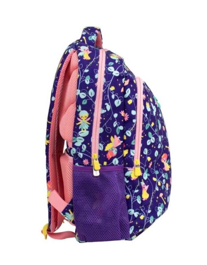 Backpack with 2 zippers Fairy Tale Lilac 21 l