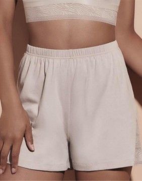 Shorts "Zebra Nude"