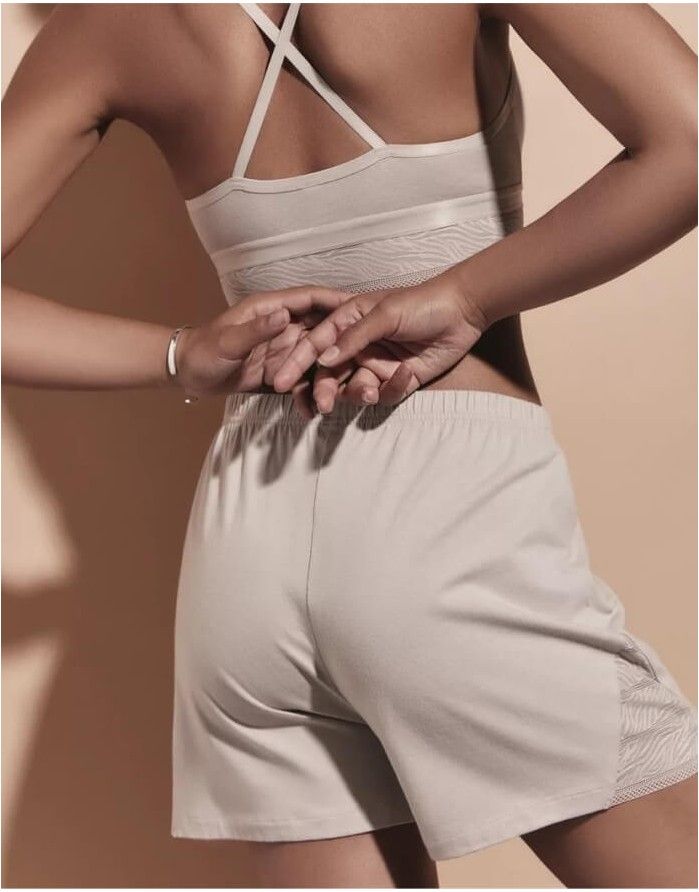 Shorts "Zebra Nude"