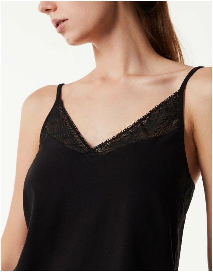 Women's Blouse "Zebra Black"