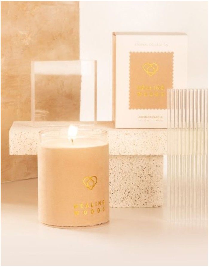 Scented candle "Eternal Healing Woods"