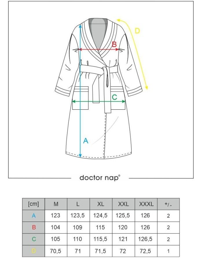 Bathrobe "Noelle Grey"