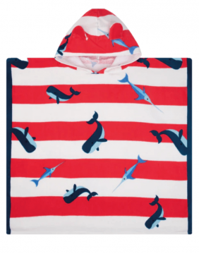 Children's Towel "Whale" 65x65cm