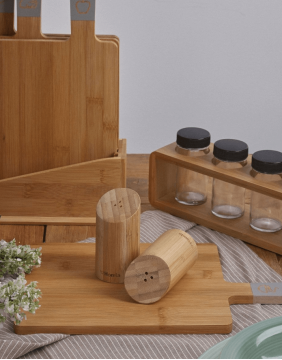 Salt and pepper shaker "Bambou"