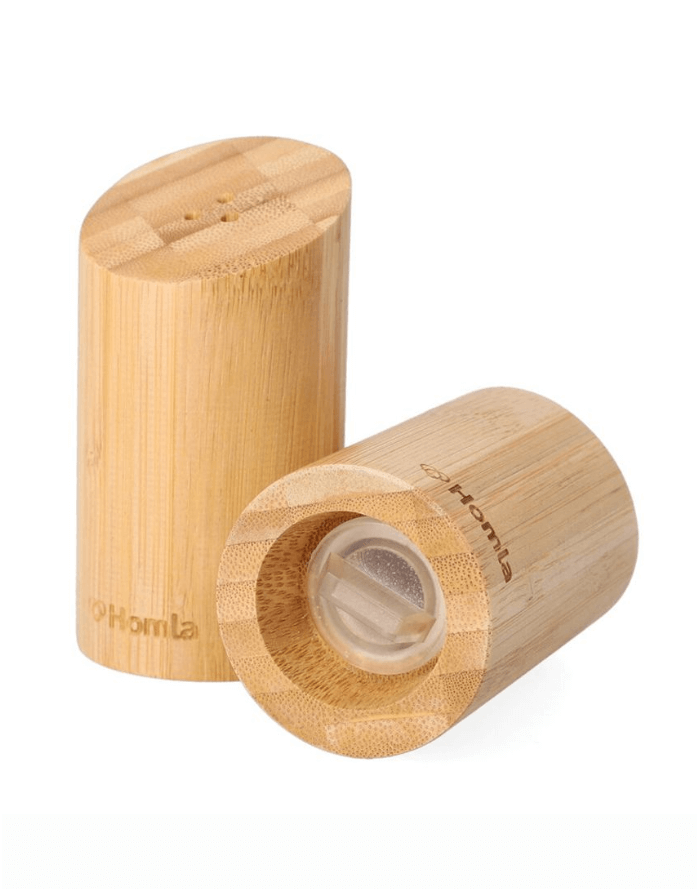 Salt and pepper shaker "Bambou"
