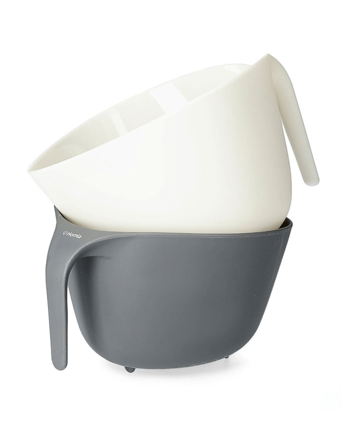 Bowl with colander "Grey"