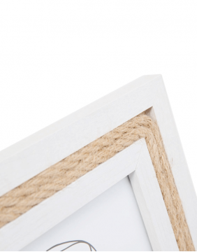 Photo frame "Edena White" 10x15 cm
