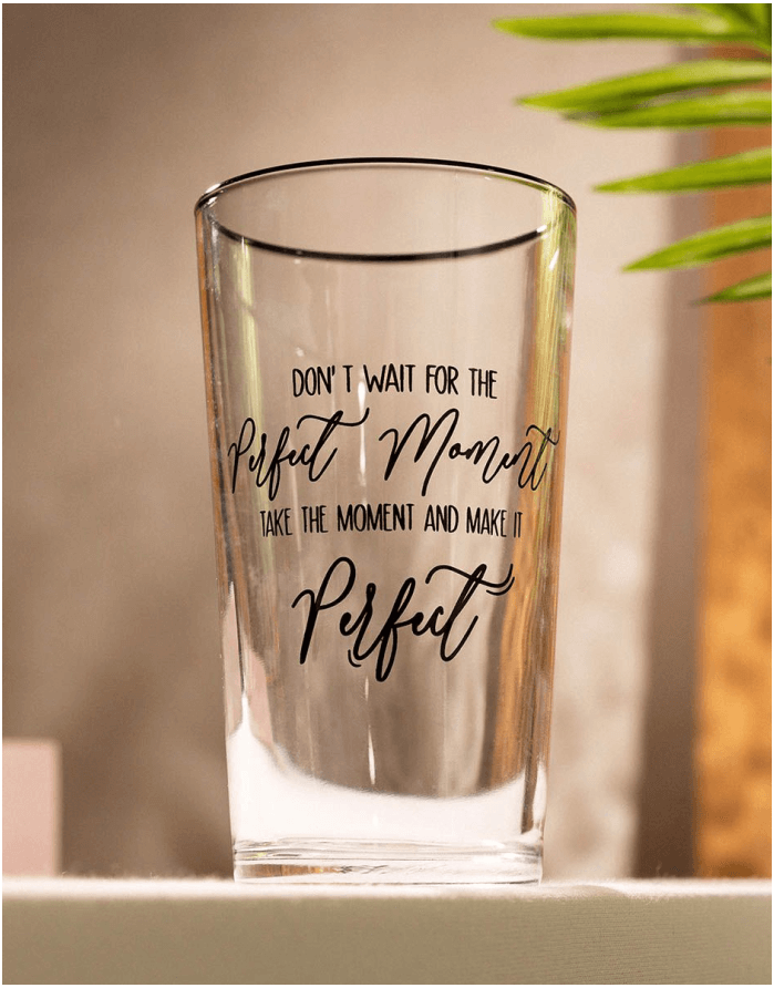 Glass "Perfect Moment Vide"
