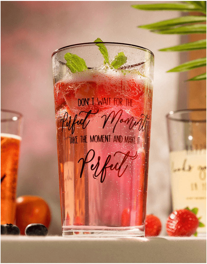 Glass "Perfect Moment Vide"