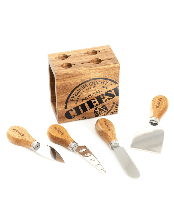 Cheese knife set "Mooka" 4 pcs