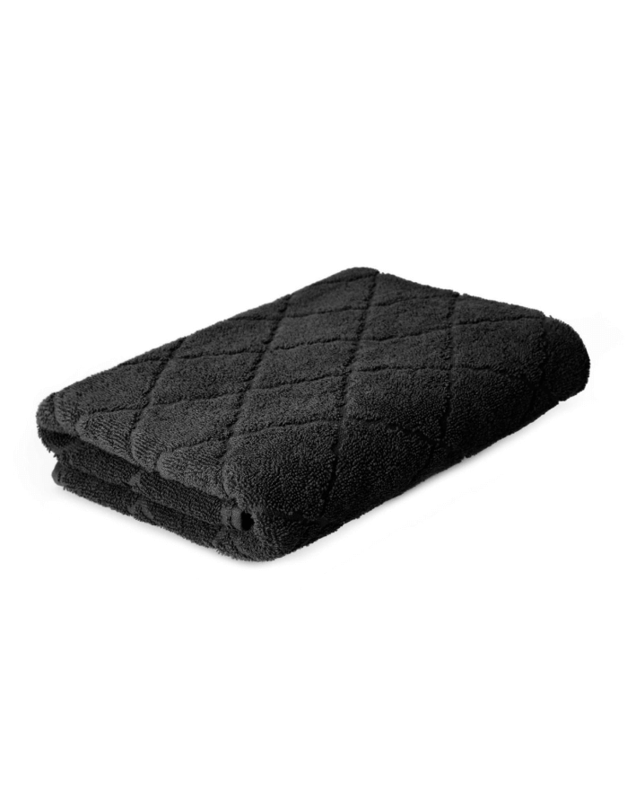 Cotton Towel "Samine Black"