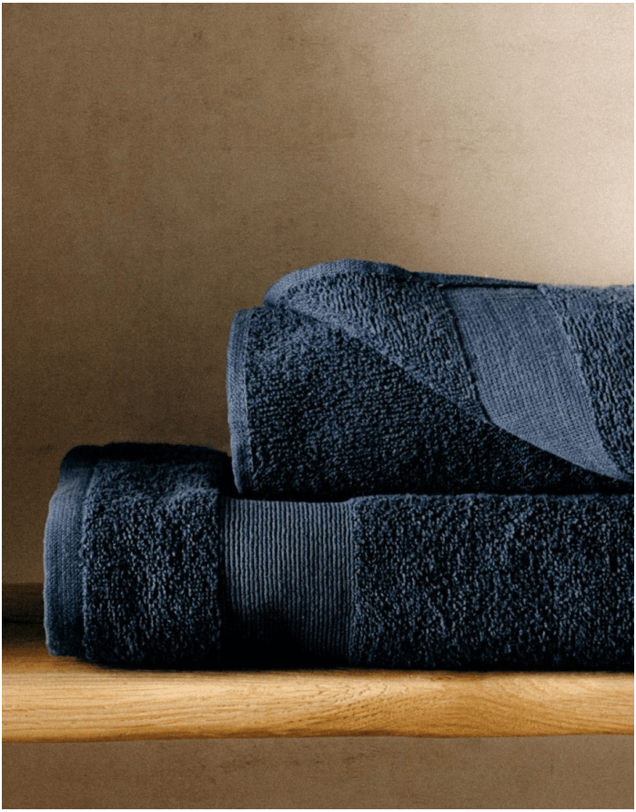 Kokvilnas dvielis "Bafi Blue"