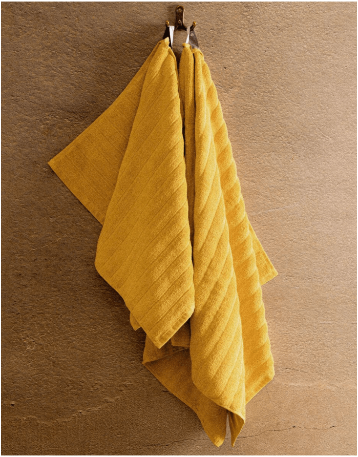 Cotton Towel "Astri Mustard"