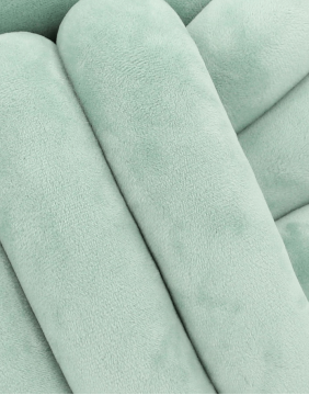 Decorative pillow "Solmi Mint" 27 cm