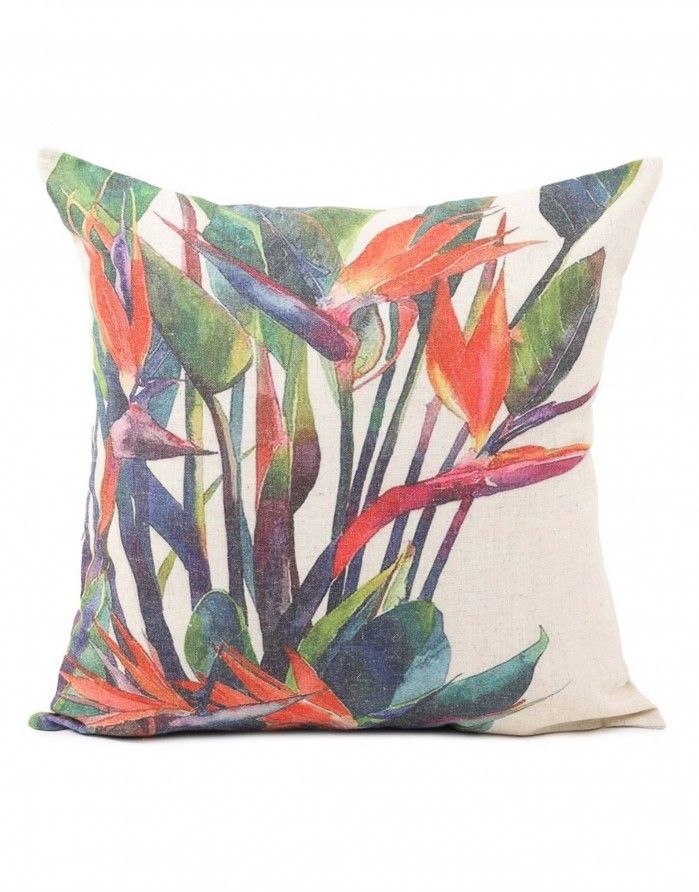 Spilvenu pārvalks "Heliconia" 45x45 cm